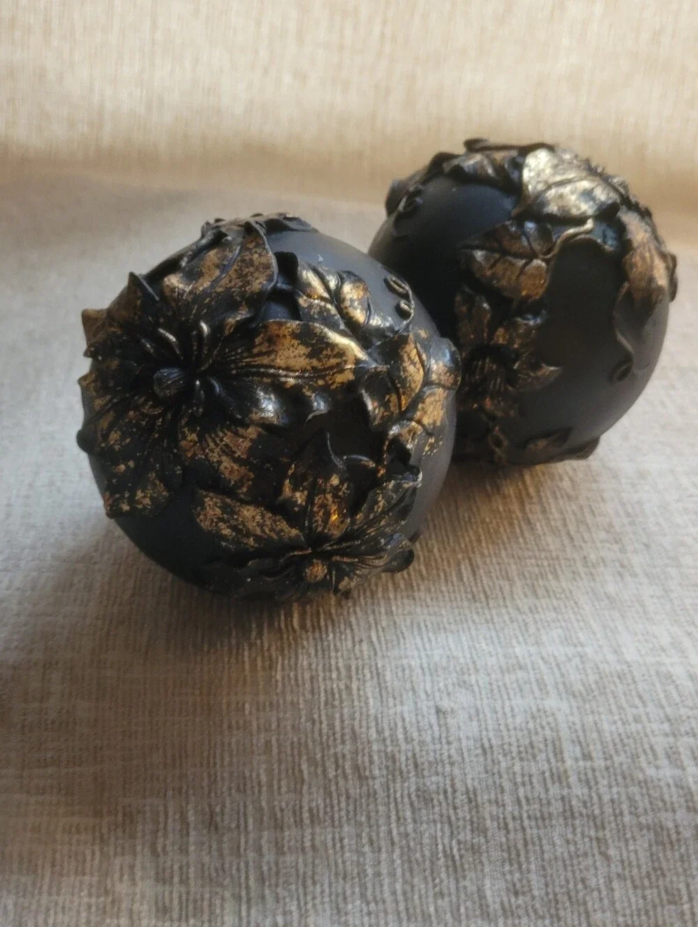 Curated Autumn Tablescape Collection | Olive Leaf Dish, Black Napkin Rings, Fall